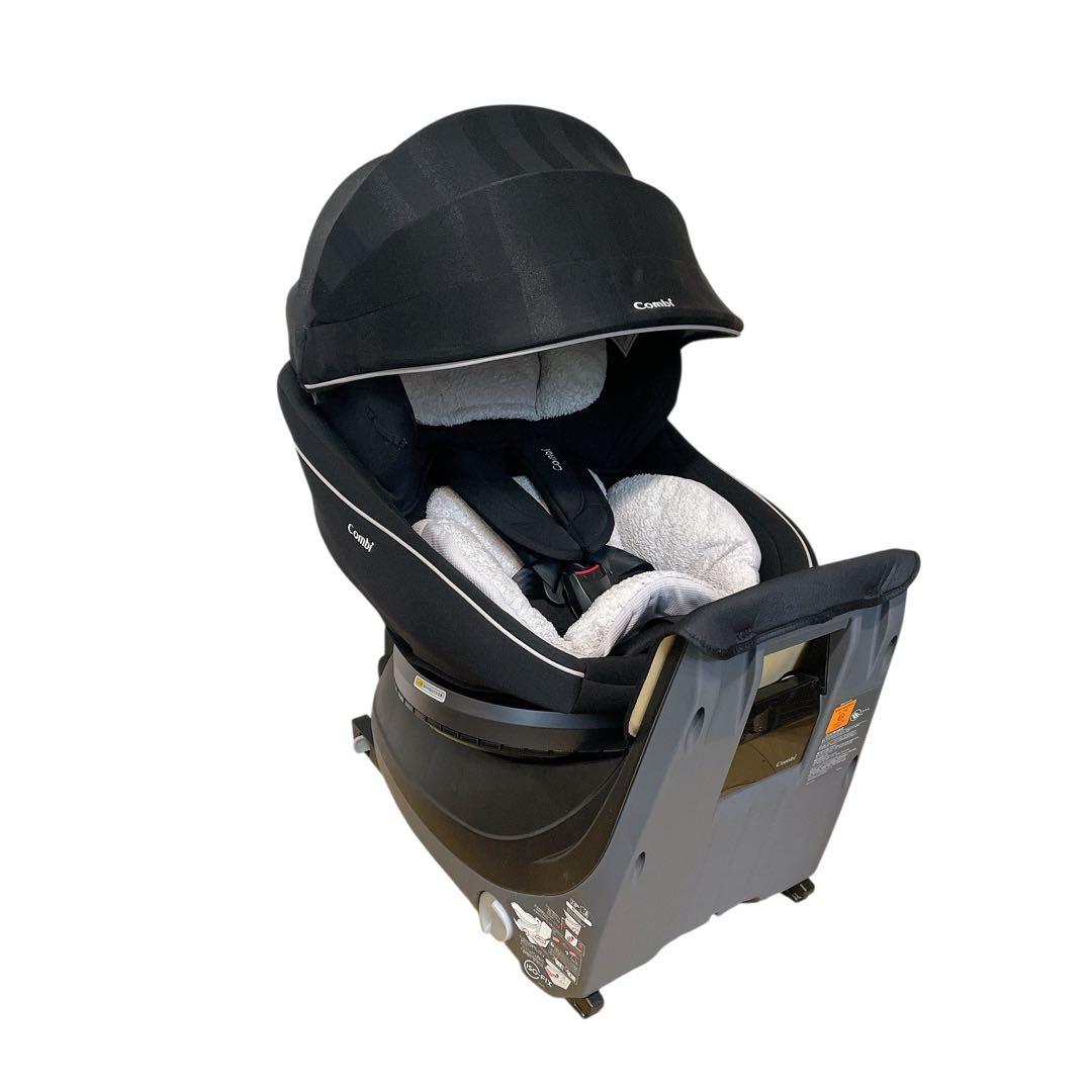 コンビ　クルムーヴスマート　ISOFIX JJ-650Ltd ストライプブラック