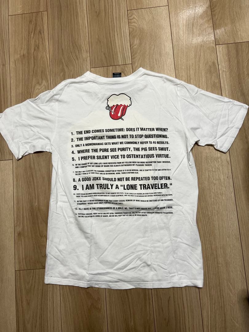 NUMBER (N)INE 03SSカート期ベロTシャツ（size4）