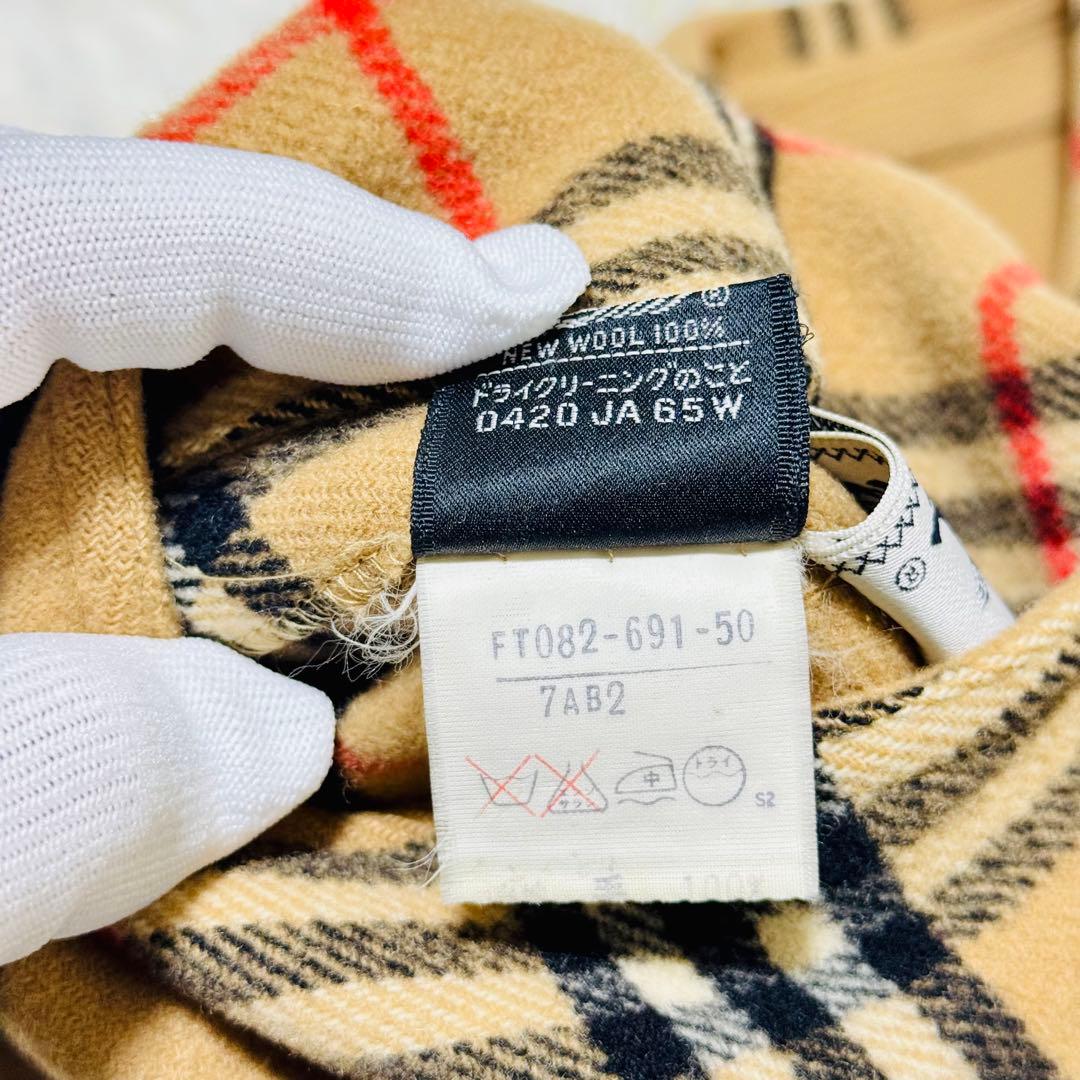 極美品 ✨ バーバリーズ ノバチェック 2way コート 白タグ 7AB2