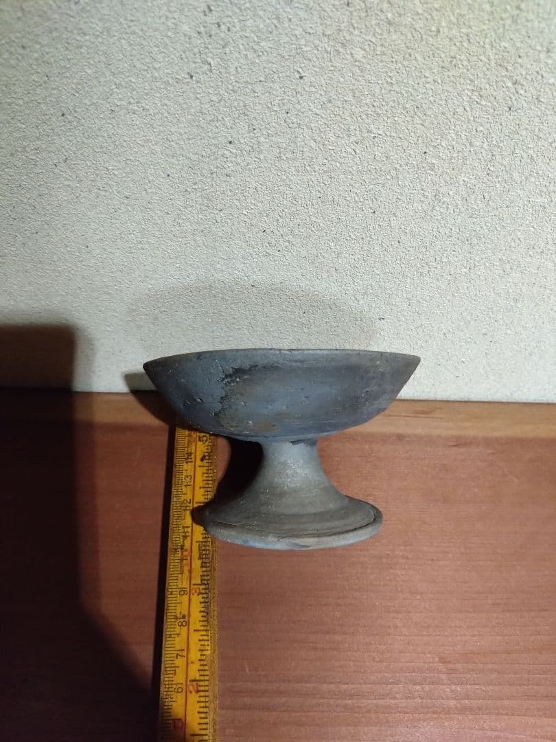 須恵器 高脚 盃 新羅 土器 仏教美術