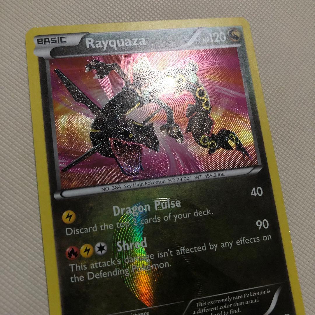 ポケモンカード 英語版 海外限定 レックウザ UR BW 色違い