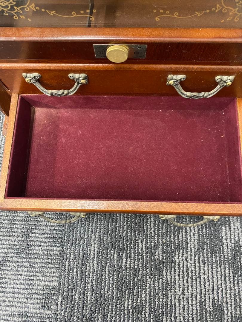 SANKYO サンキョー　オルゴール　青きドナウ　ジュエリーボックス　蜂