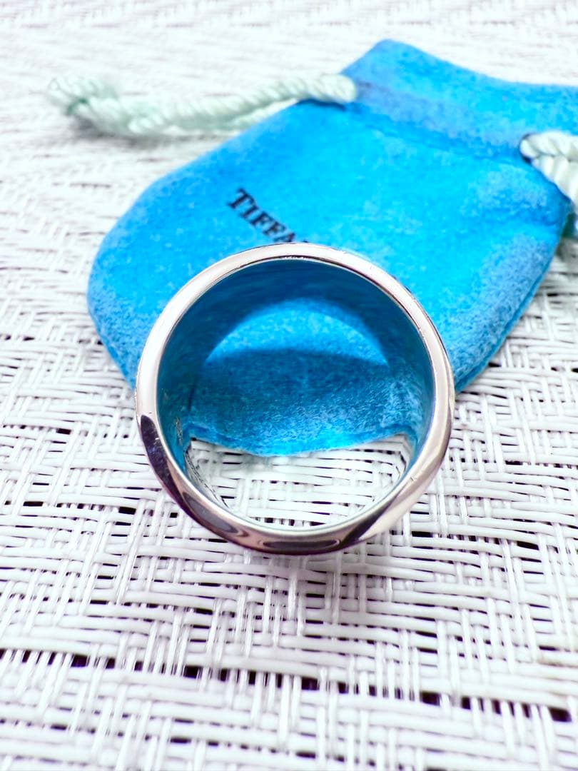 ユッキー様　ティファニー　アトラス　ワイド　指輪　リング　21.5号　研磨仕上済