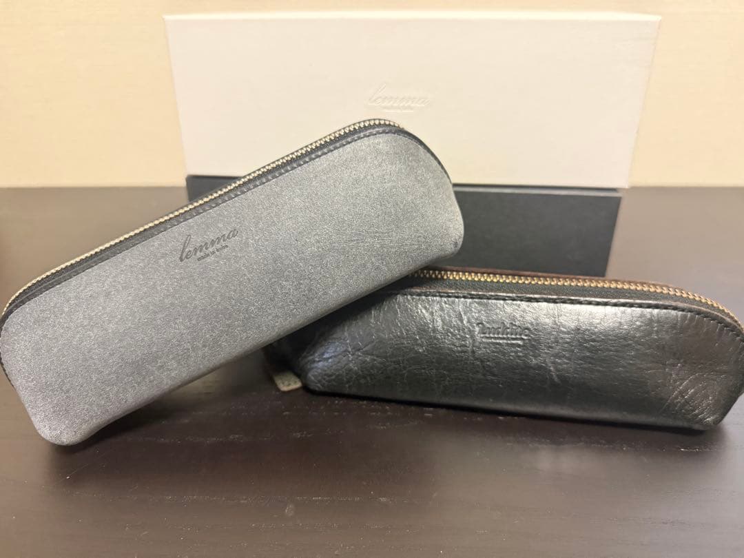 【lemma】バルコ【Luddite】 レザーペンケースセット【箱付き】