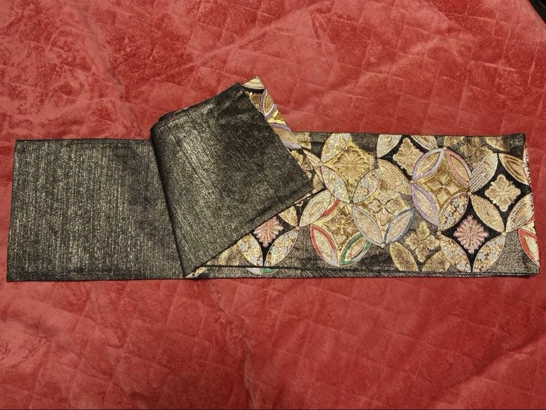 値下げ！ 振袖 着物 花柄　帯付き