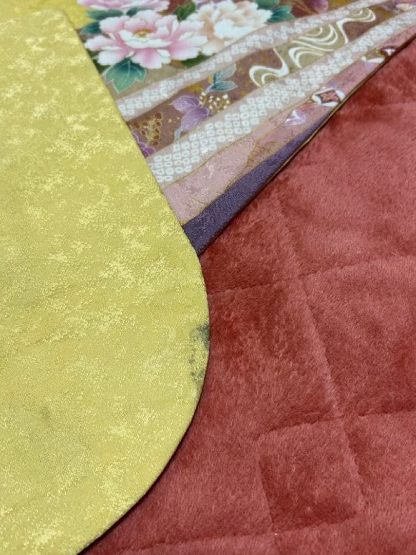 値下げ！ 振袖 着物 花柄　帯付き