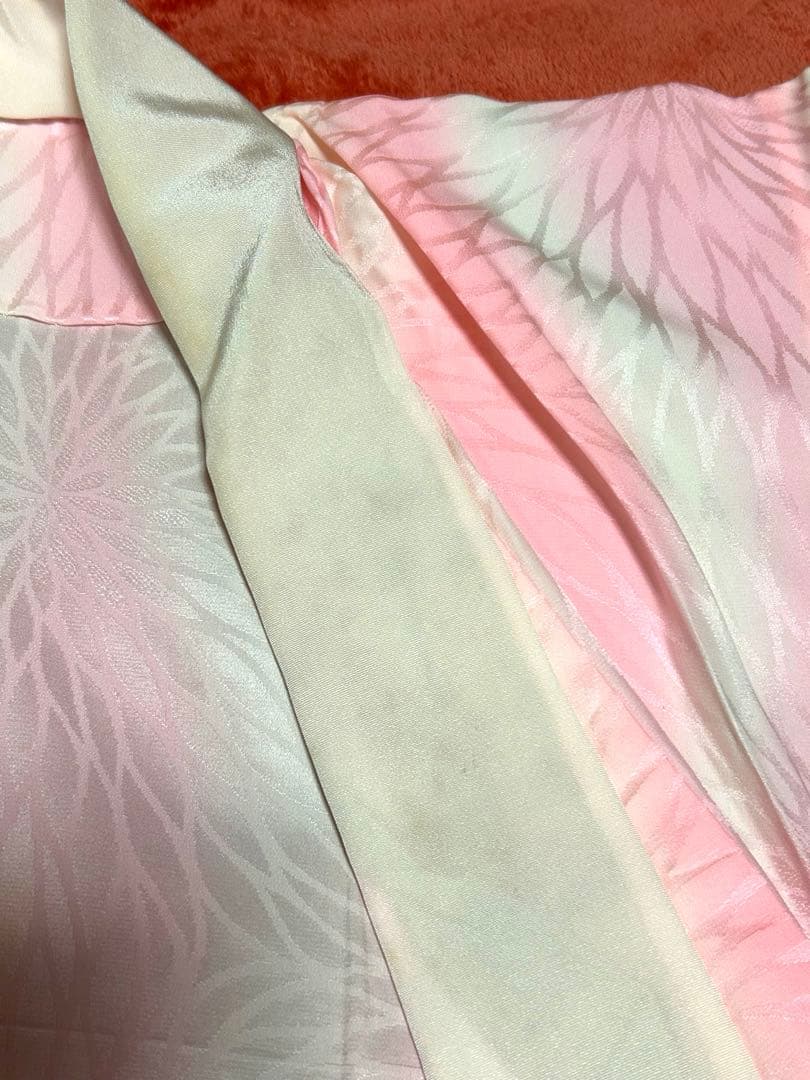 値下げ！ 振袖 着物 花柄　帯付き