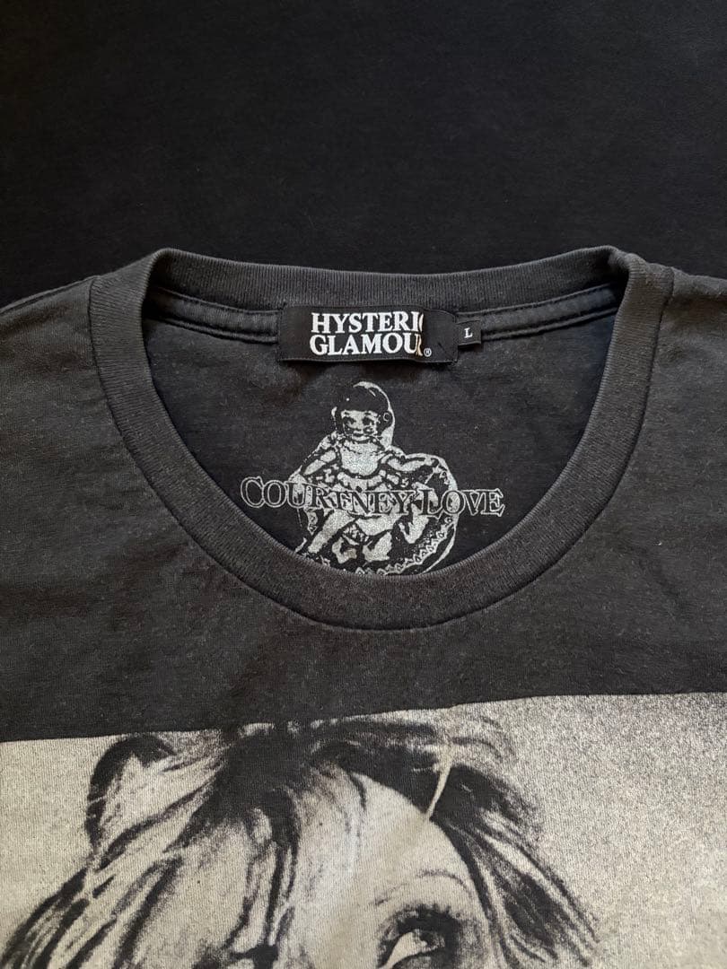 HYSTERIC GLAMOUR コートニーラブTシャツ Lサイズ