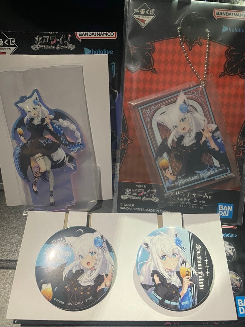 さ*な様 一番くじ ホロライブ～Villain Style～白上フブキ賞　オマケ