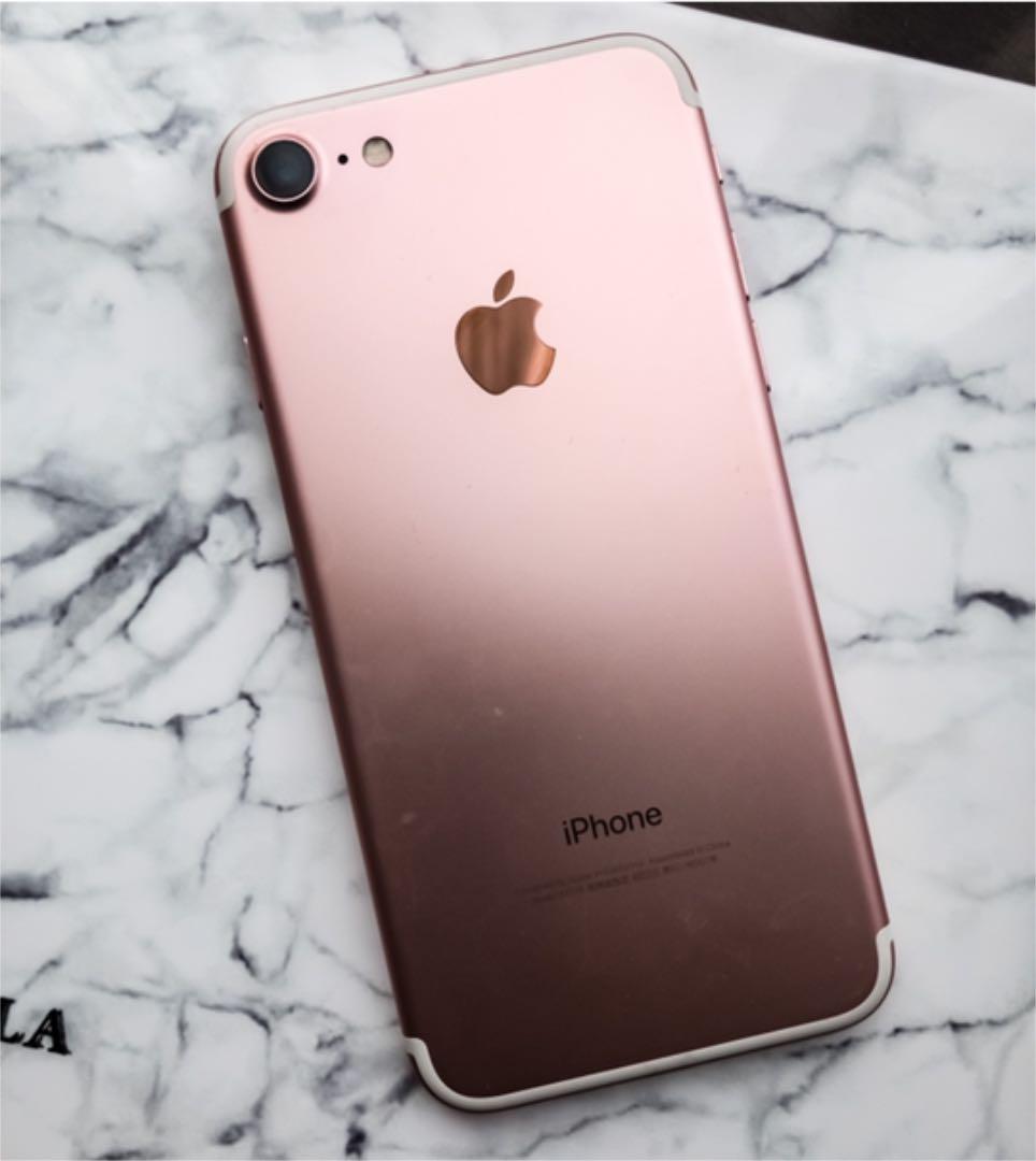 お値下⭐︎iPhone 7 Rose Gold 128 GB docomo