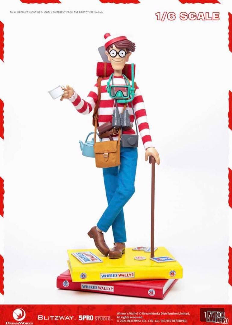 予約特典付き ウォーリーをさがせ! 1/6 フィギュア