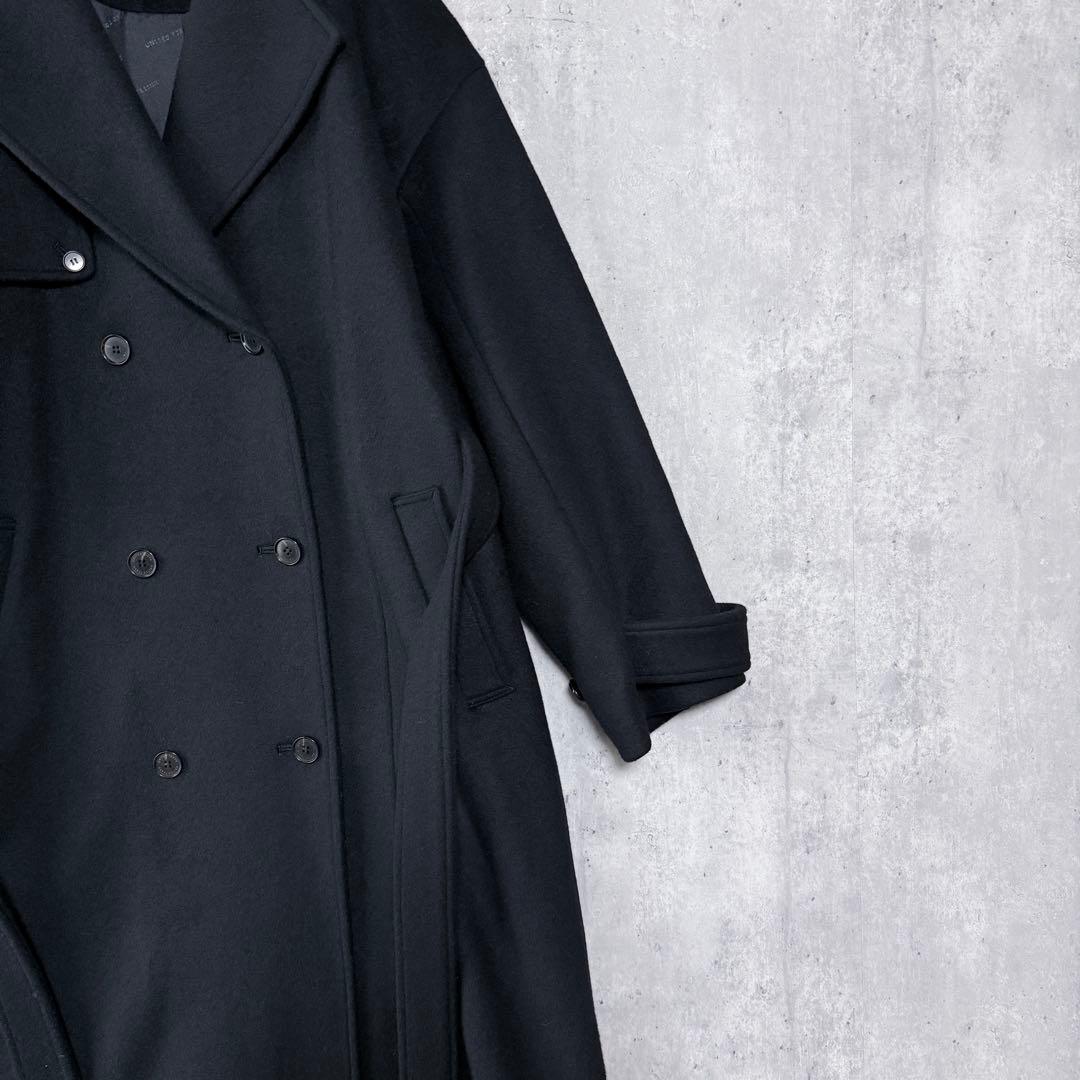 K*I様 ユナイテッドトウキョウ ビッグカラーコート 保温 撥水 ブラック WE