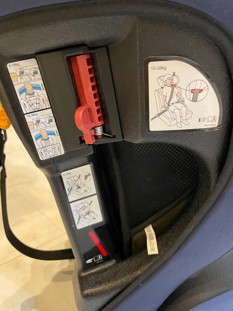 レカロ J1 Select チャイルドシート メトロブルー RECARO 美品