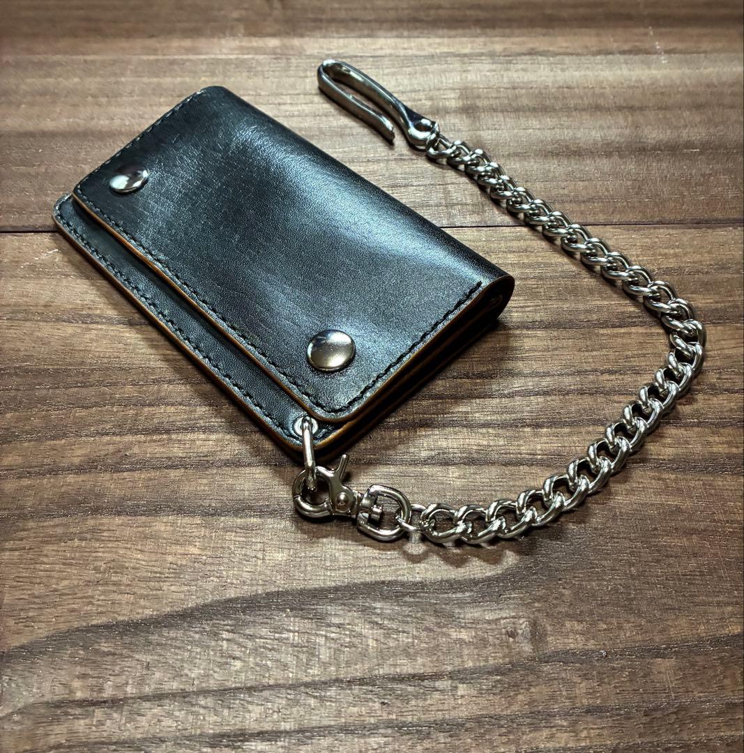 本革ミドルトラッカーウォレット