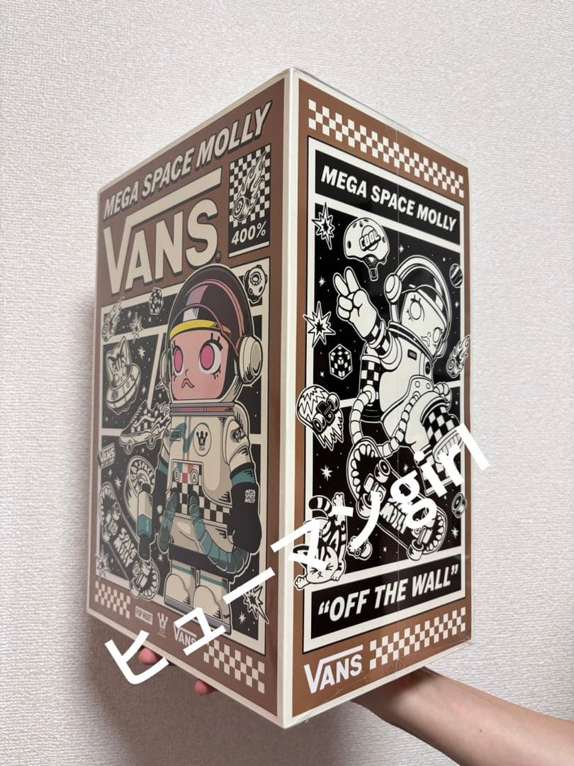 POPMART MEGA SPACE MOLLY 400% VANS 新品未開封