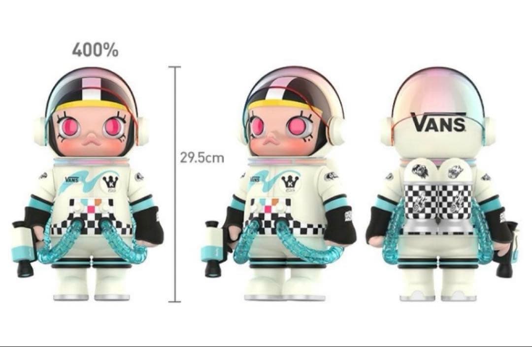 POPMART MEGA SPACE MOLLY 400% VANS 新品未開封