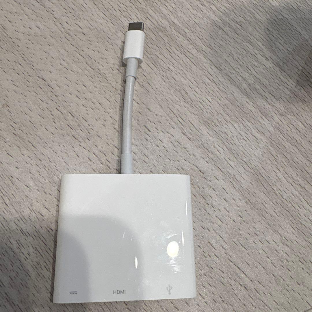 USB-C HDMI変換アダプター　タイプC 純正　アップル