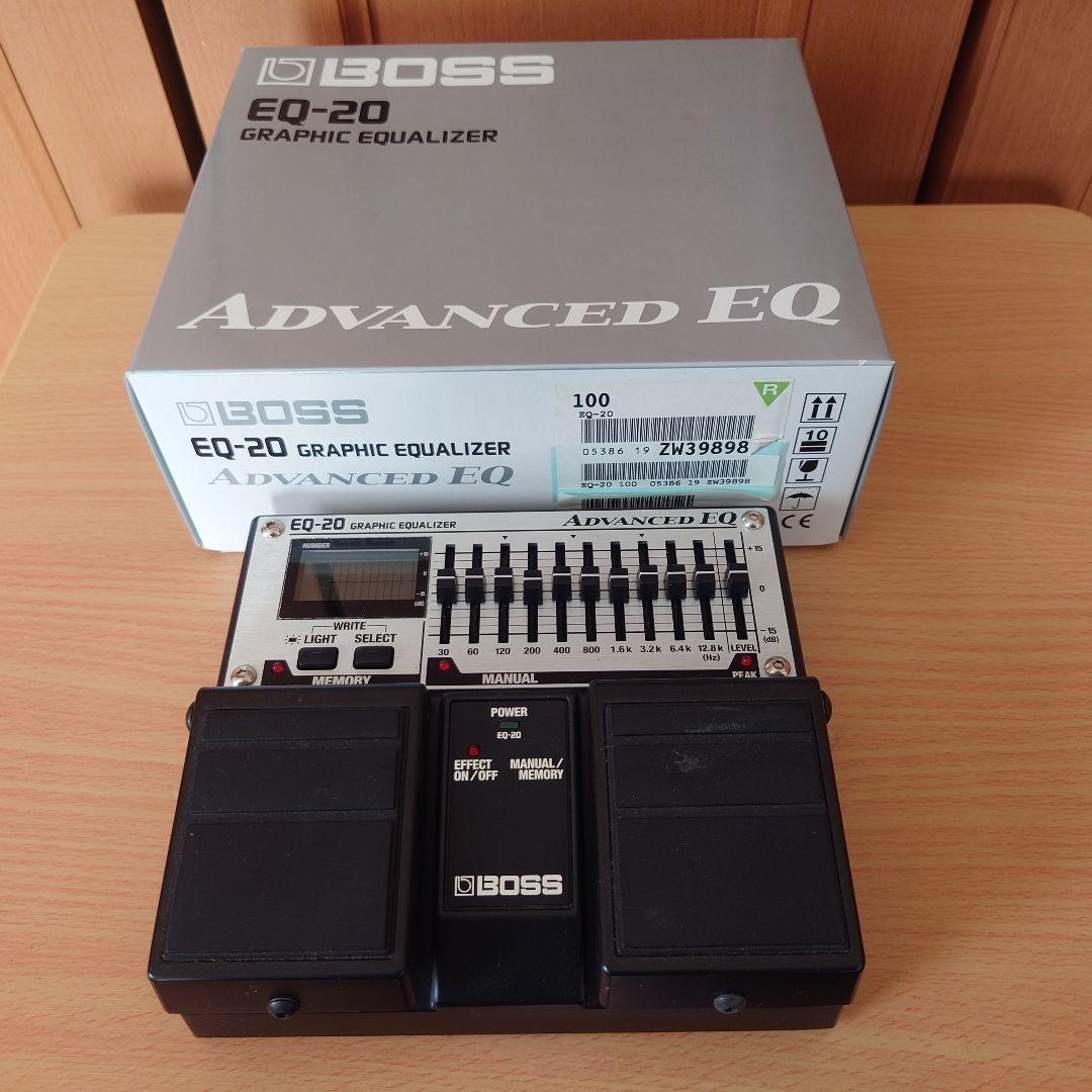 BOSS EQ-20 Graphic Equalizer ツインペダル