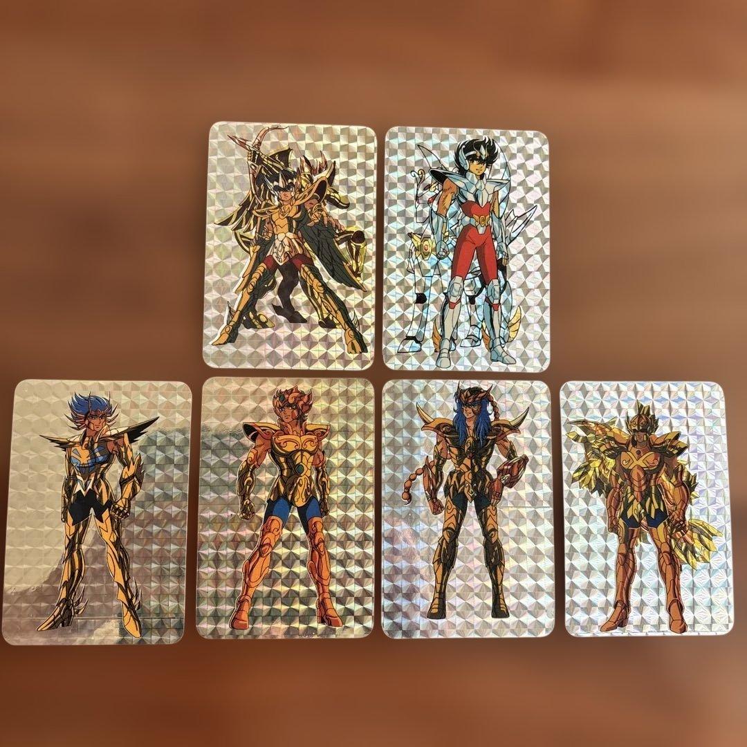 【極美品】聖闘士星矢 ホロカード 6枚セット