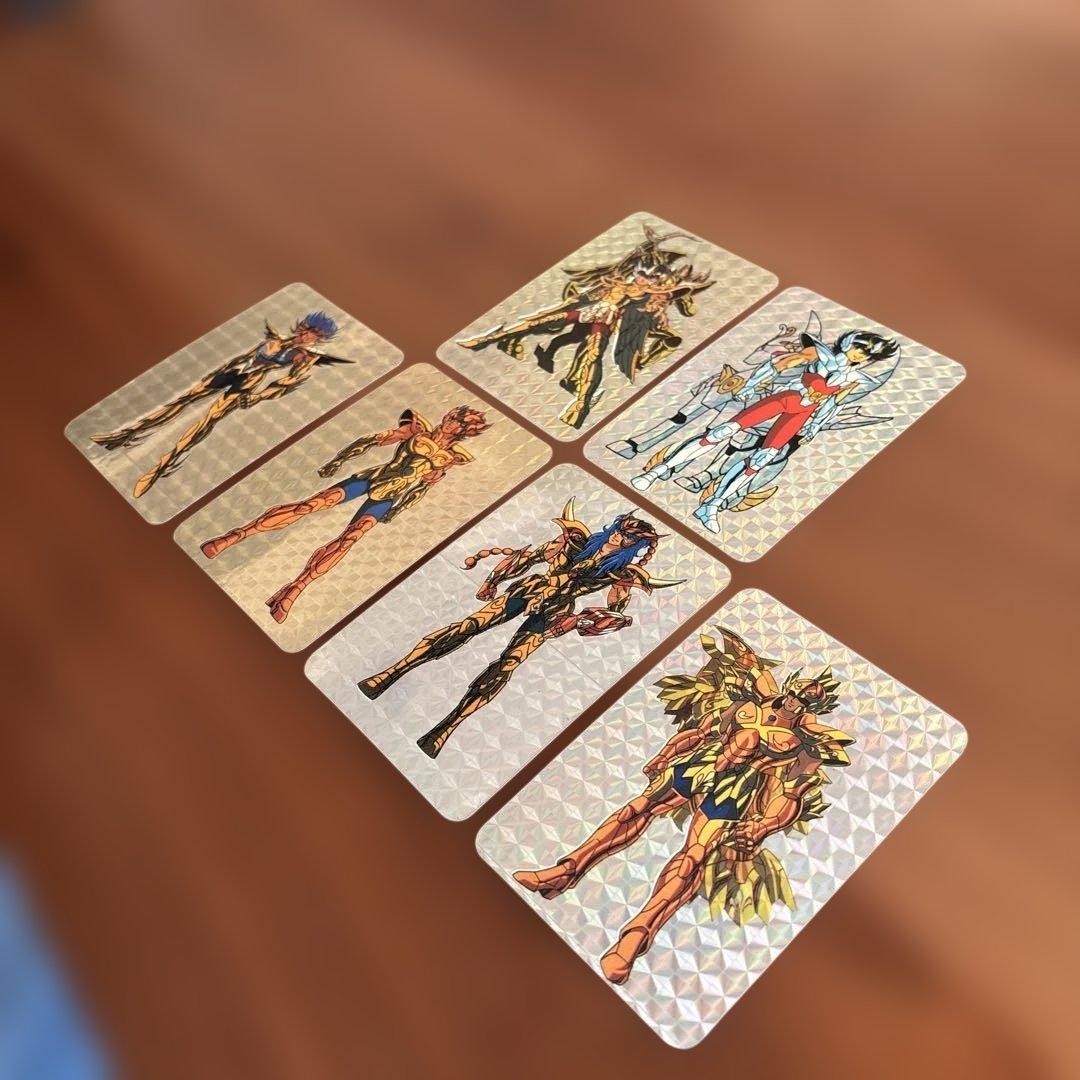 【極美品】聖闘士星矢 ホロカード 6枚セット