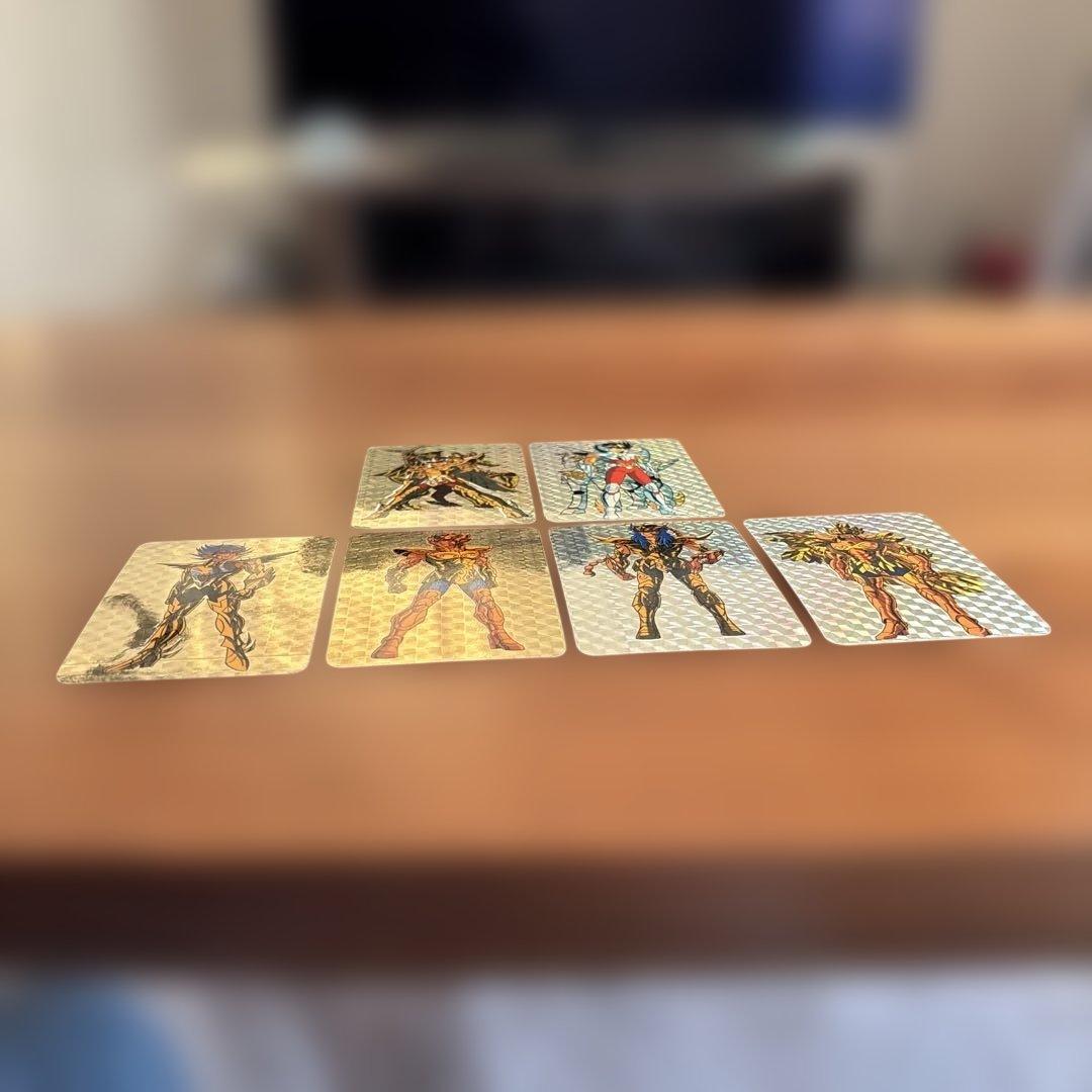 【極美品】聖闘士星矢 ホロカード 6枚セット