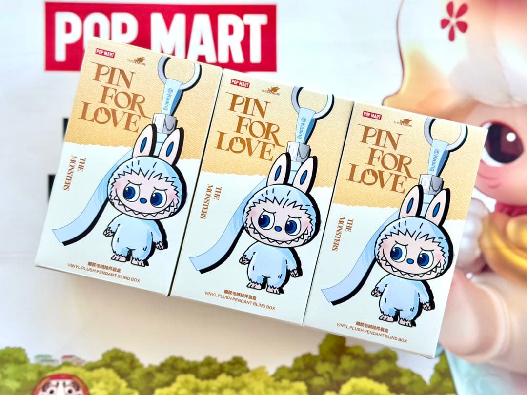 POP MARTなんば店購入！ラブブ PIN FOR LOVE 【未開封】