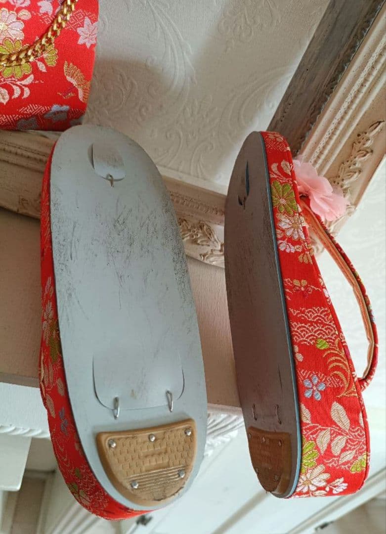 専用です☆アンティーク紫百花繚乱の着物と長襦袢