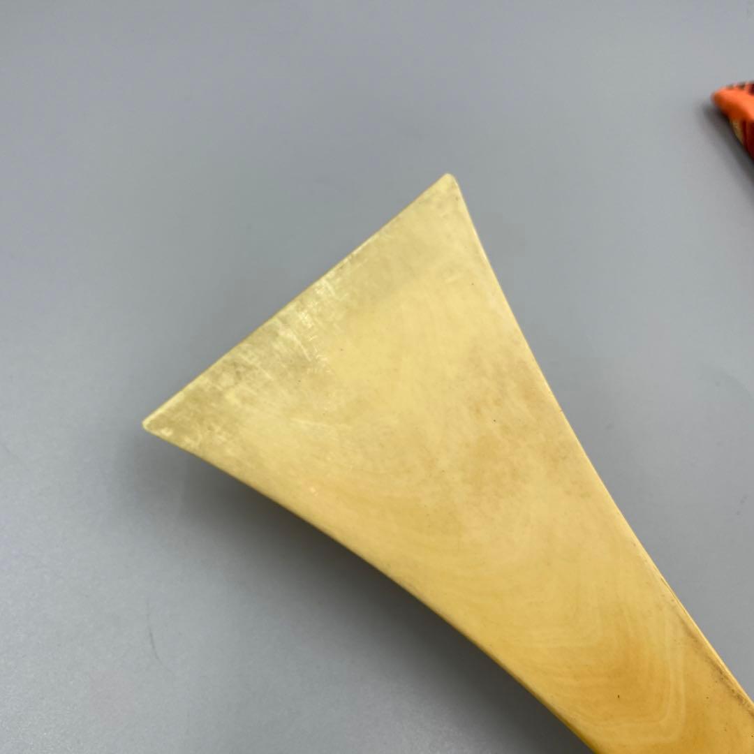 239ヴィンテージ 天然素材　三味線バチ　重さ約90g