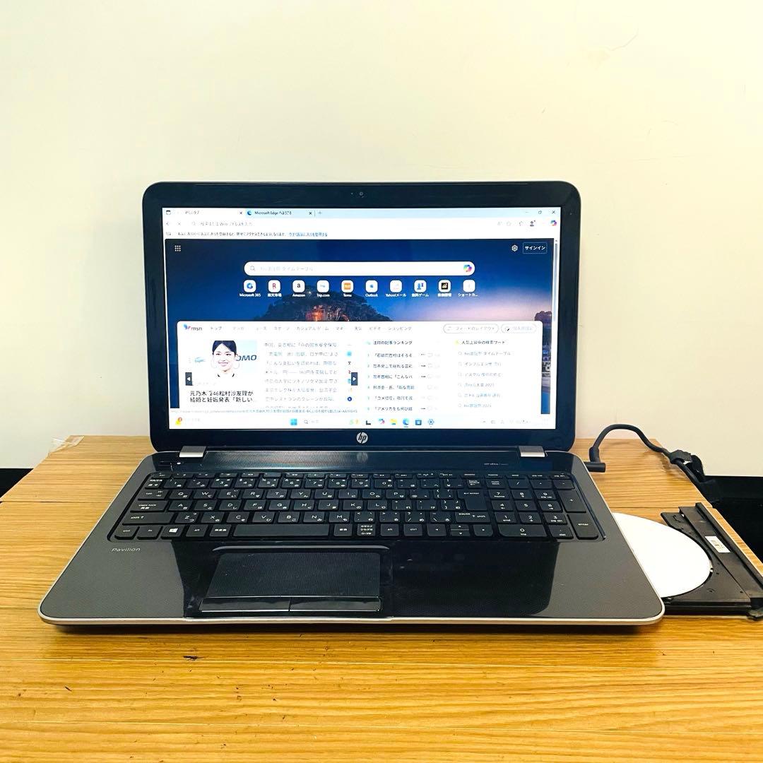 すぐ使える設定済i5メモリ8ギガノートWin11 オフィスカメラDVD