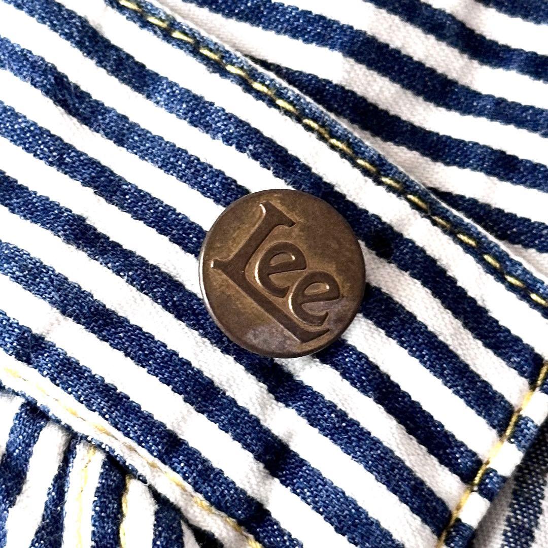 mercibeaucoup, × Lee ヒッコリー ストライプ サルエルパンツ