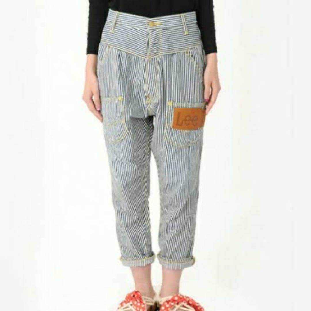 mercibeaucoup, × Lee ヒッコリー ストライプ サルエルパンツ