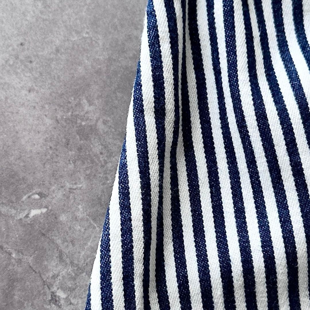 mercibeaucoup, × Lee ヒッコリー ストライプ サルエルパンツ