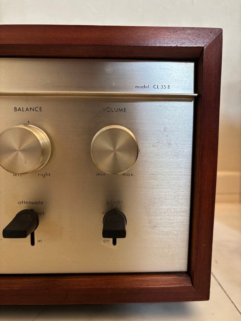 LUXMAN 真空管プリアンプ CL-35 II