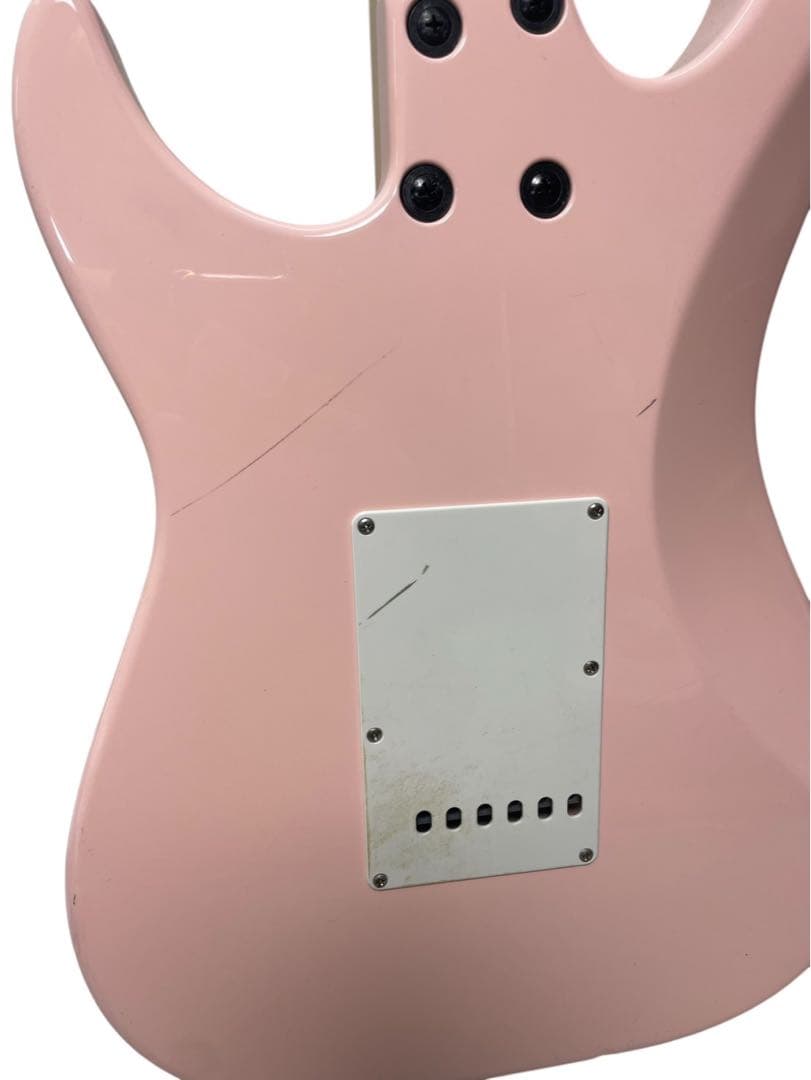 Greco WS-STD ピンク　ストラトタイプ　ギグバッグ付き