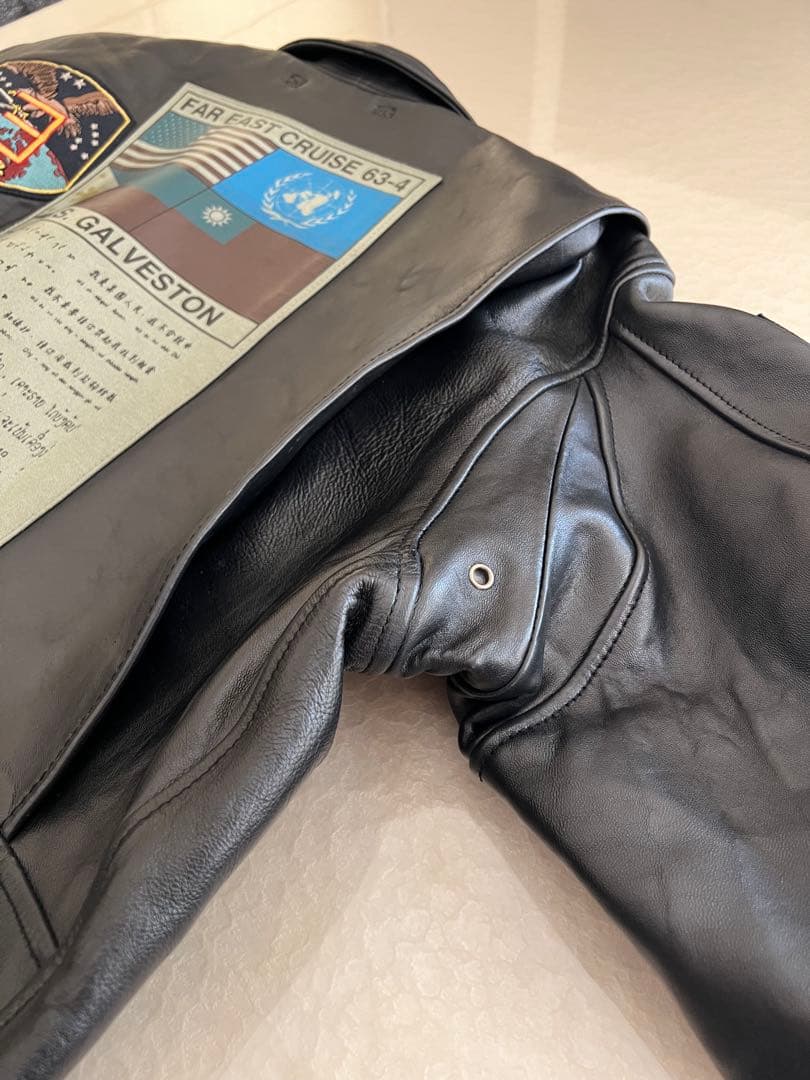 AVIREX レザージャケット 羊革