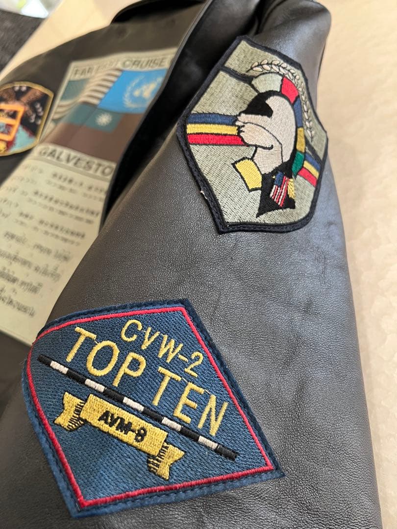 AVIREX レザージャケット 羊革