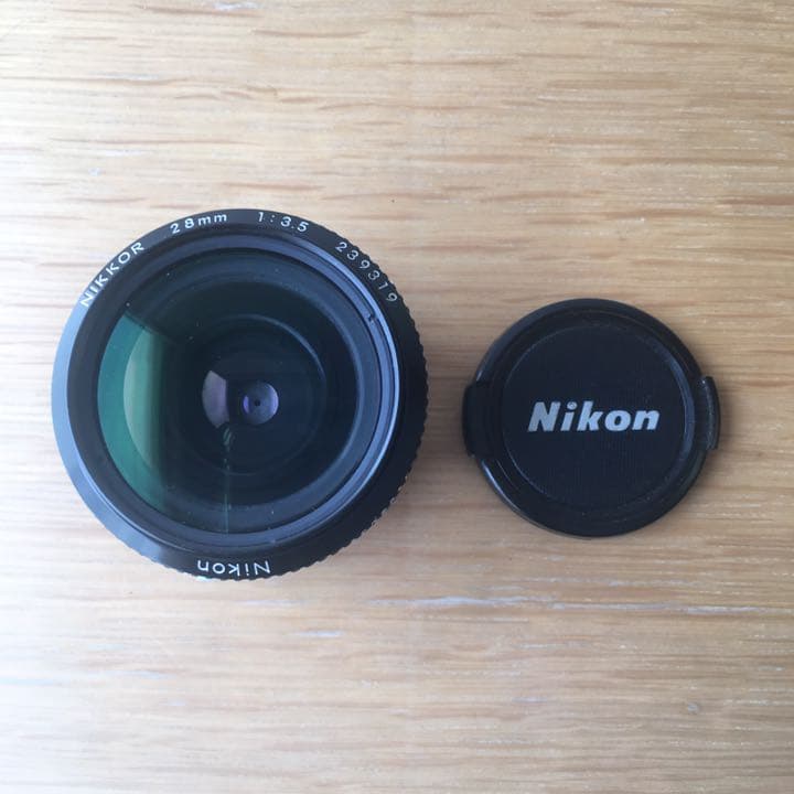 Nikkor 28mm f3.5 非Ai 、ニッコールレンズ28ミリ