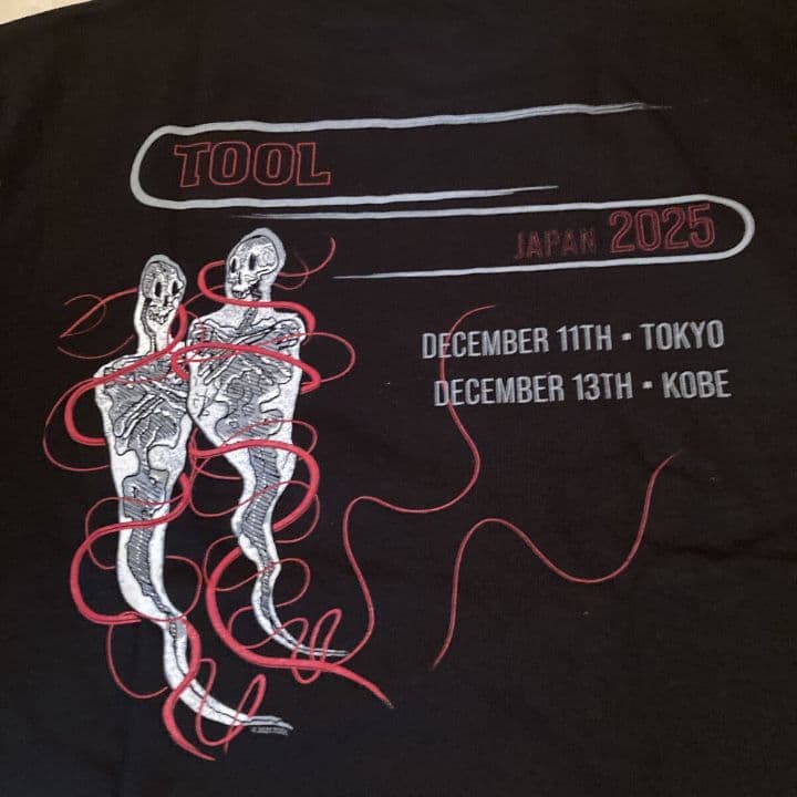 M*D様 新品未使用★TOOL★トゥール★2025年来日公演日本限定★ Ｔシャツ
