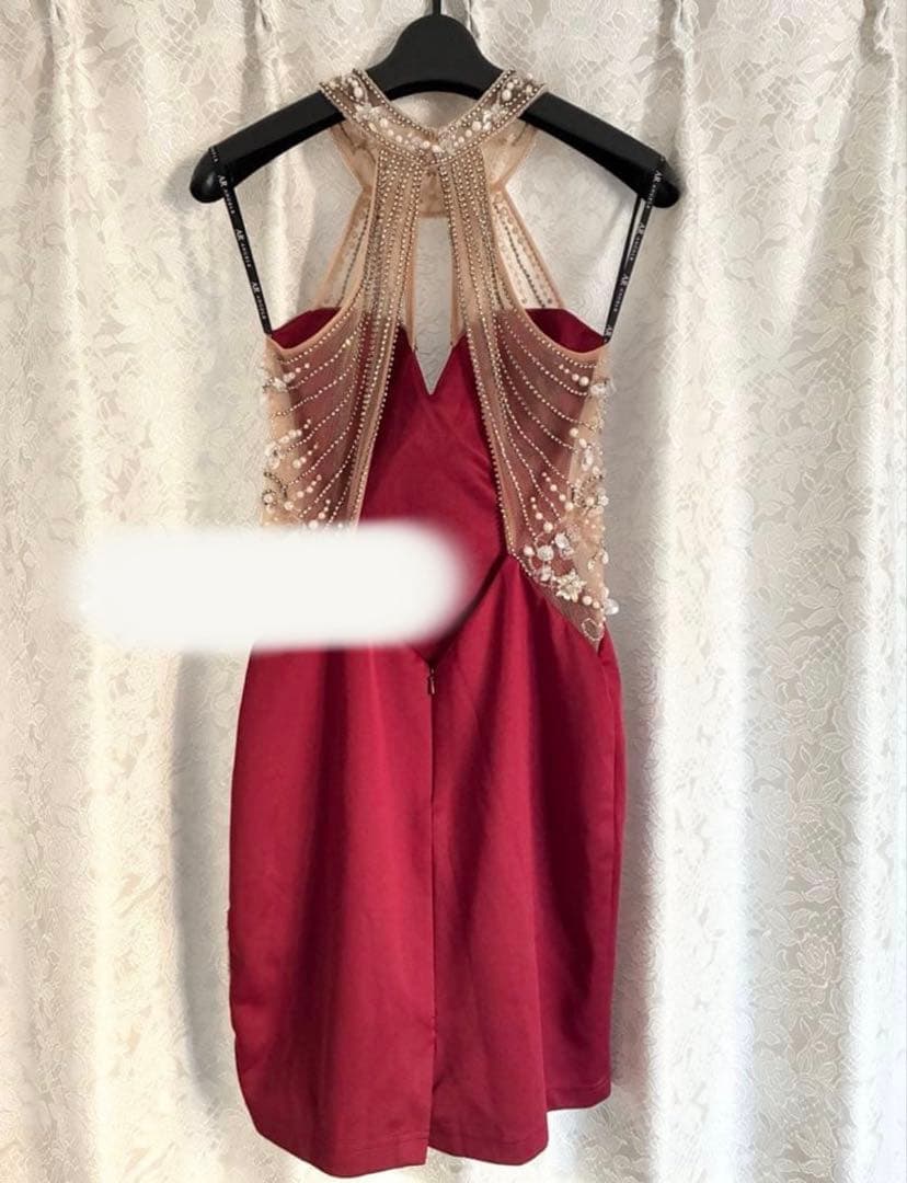 angelr ドレス　M ワインレッド　シュガー