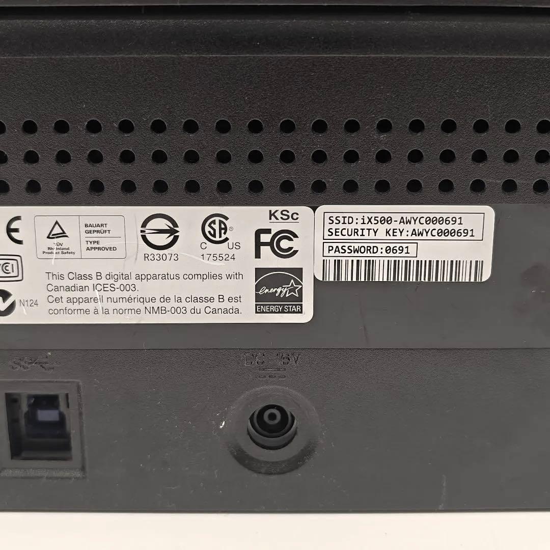 ScanSnap iX500 ドキュメントスキャナー ブラック