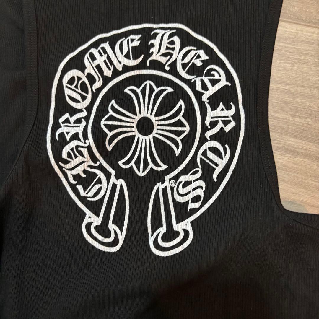 あ*や様 クロムハーツ ブラック タンクトップ Lサイズ