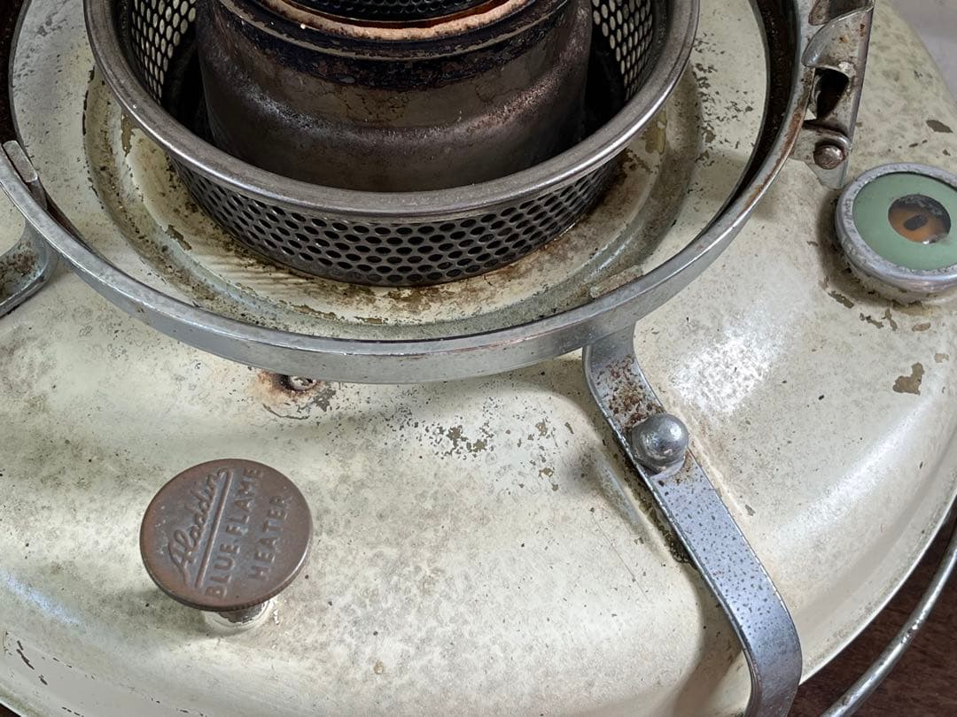 モ*ガ様 ビンテージAladdin15型 石油ストーブ アラジン ブルーフレーム