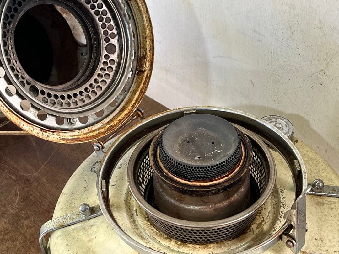 モ*ガ様 ビンテージAladdin15型 石油ストーブ アラジン ブルーフレーム