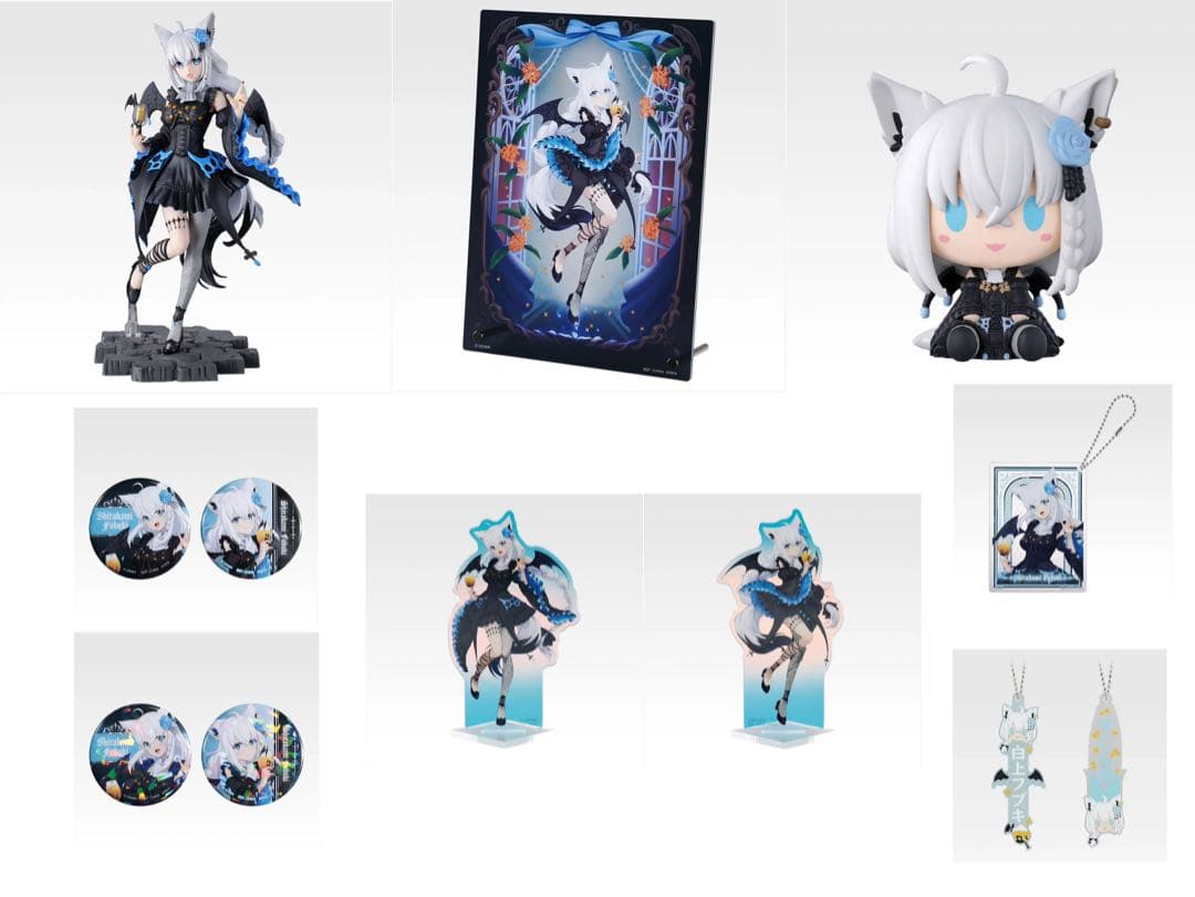 【新品】ホロライブ　一番くじ　白上フブキ　全10種セット