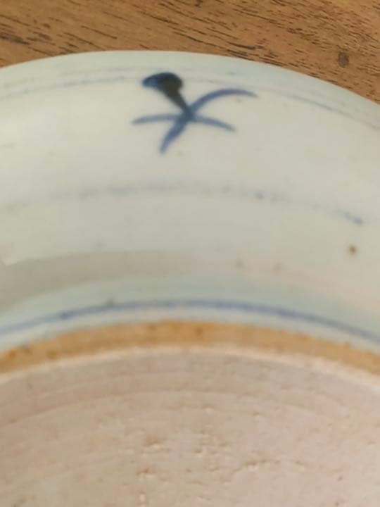 中国明時代染付お皿