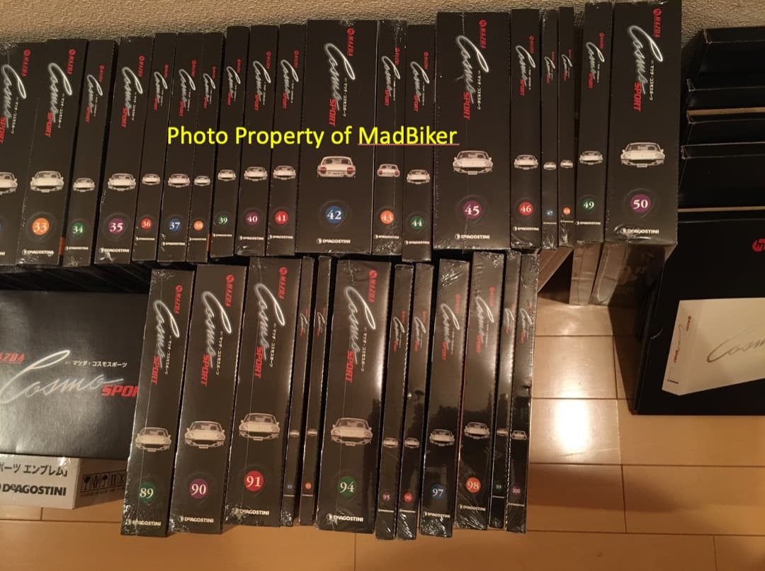デアゴスティーニ マツダ・コスモスポーツ 新品全巻!! Cosmo Sport
