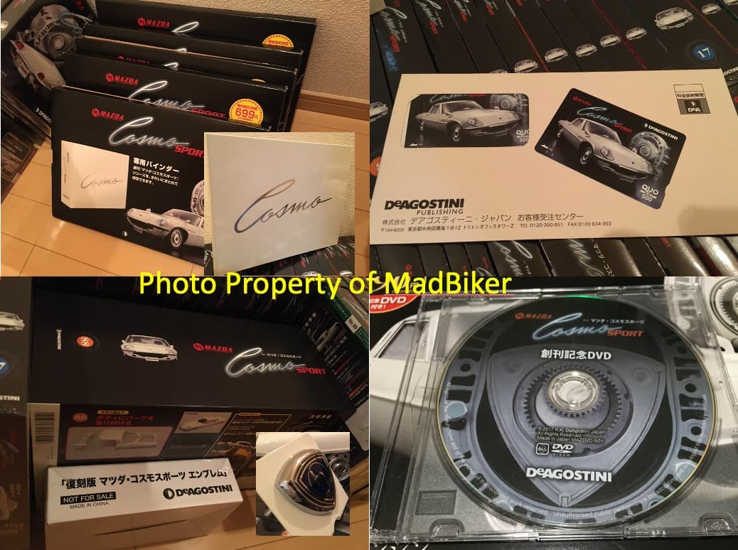 デアゴスティーニ マツダ・コスモスポーツ 新品全巻!! Cosmo Sport