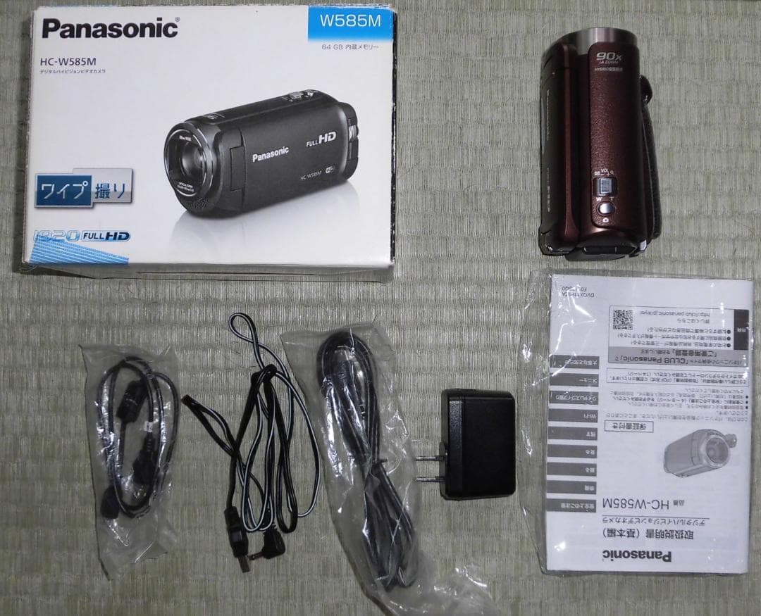 Panasonic■HC-W585M■50倍■64GB■f-HD■2017年製