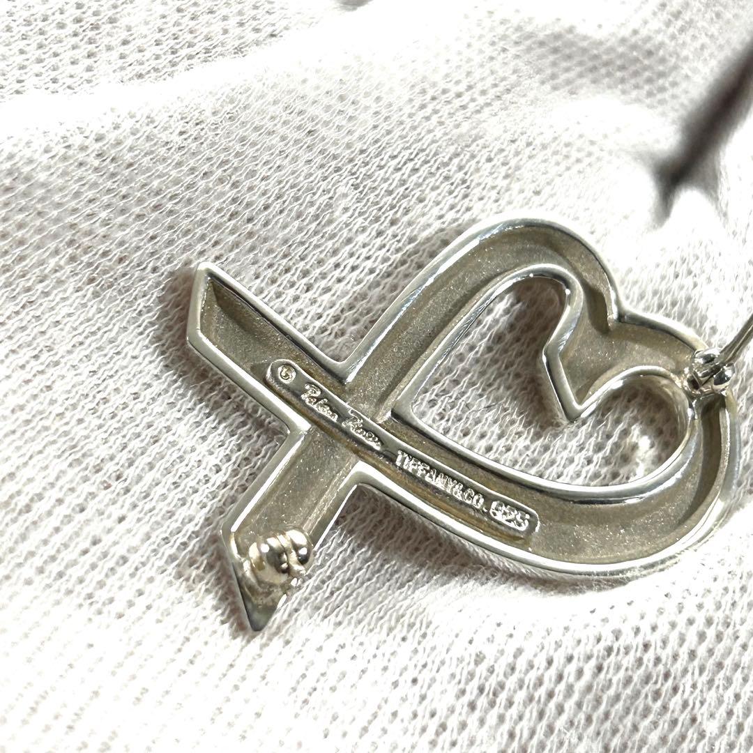 ティファニー ブローチ ラヴィングハート シルバー925 ハート ピンバッチ