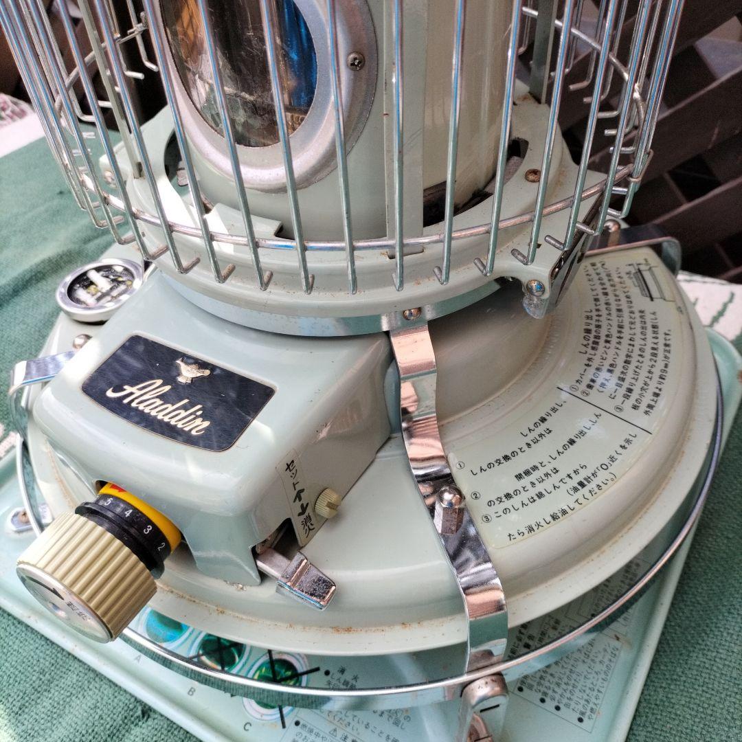 アラジン ストーブ メンテナンス済み。取説付き。
